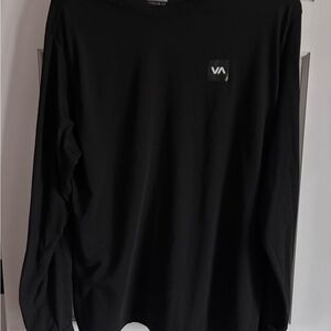 RVCA Black Sport Long Sleeve Men’s Shirt Size XL